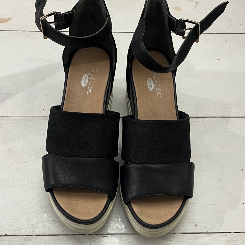 Dr. Scholl’s Women's Sandals ankle strap platform sandals size 8.5